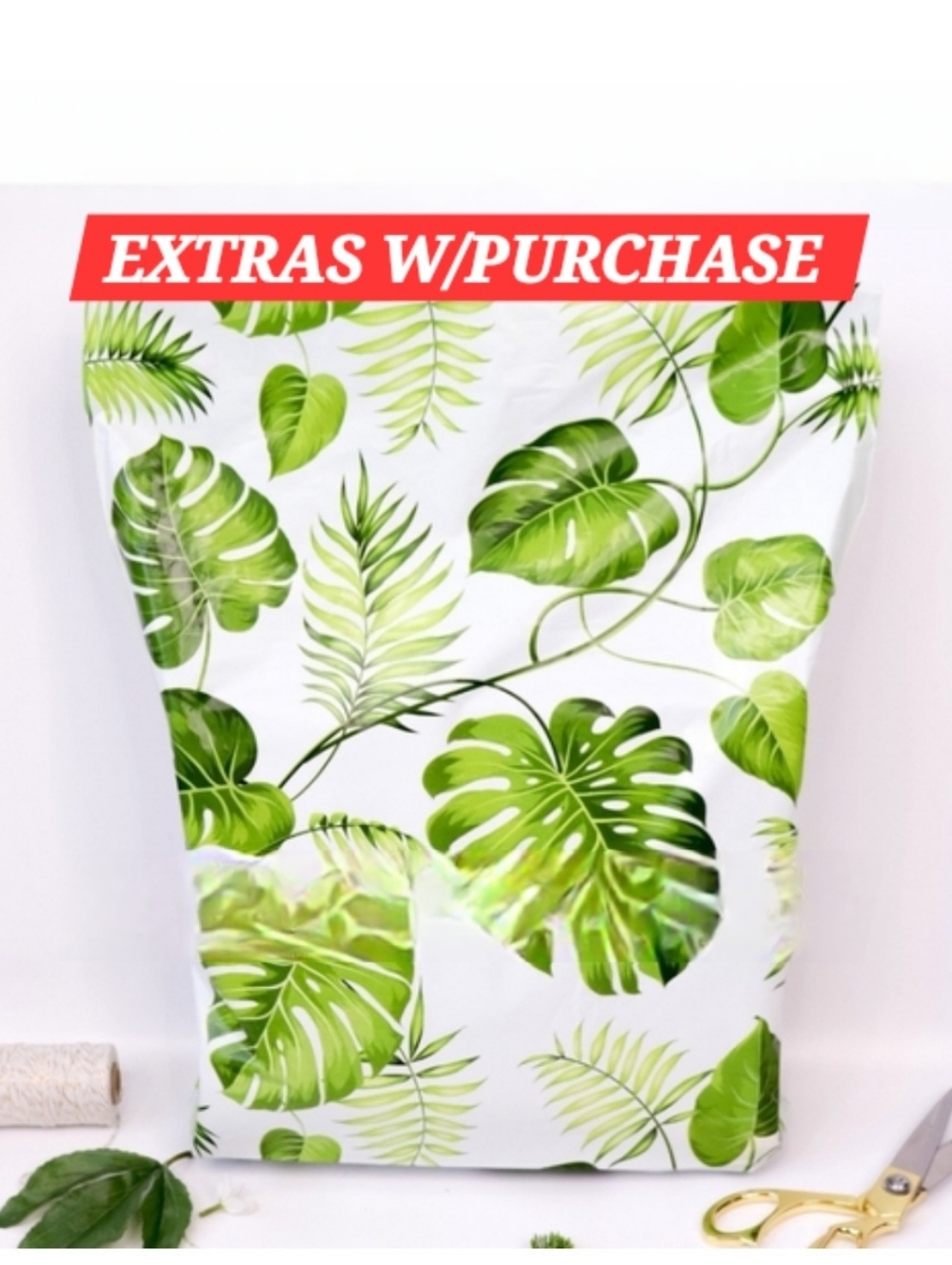 NWT -15ct. 14.5x19x4 Polymailers Bonus Random Thank You Cards/Stickers